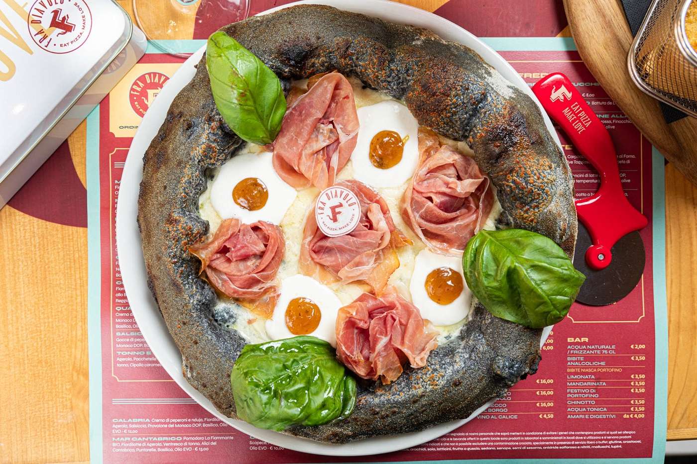 Carbone vegetale impasto